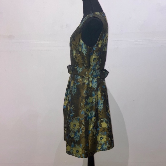 Karen Mullen green and blue floral dress - Picture 10 of 15
